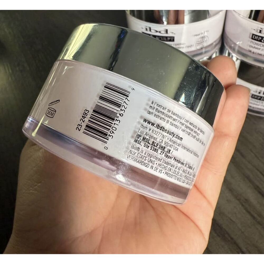 ibd Dip & Sculpt Powder Pink Putty 2 oz 56g 2-in-1 Acrylic Dip Powder 63277INT - Picture 2 of 3